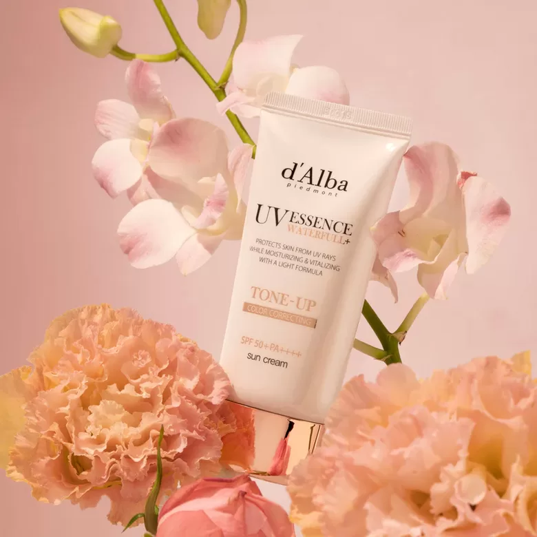 d’Alba Waterfull Pink Correcting Tone-Up Sunscreen, 50 ml 