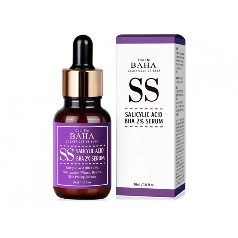 Cos De BAHA Salicylic Acid BHA 2% Serum, 30 ml 
