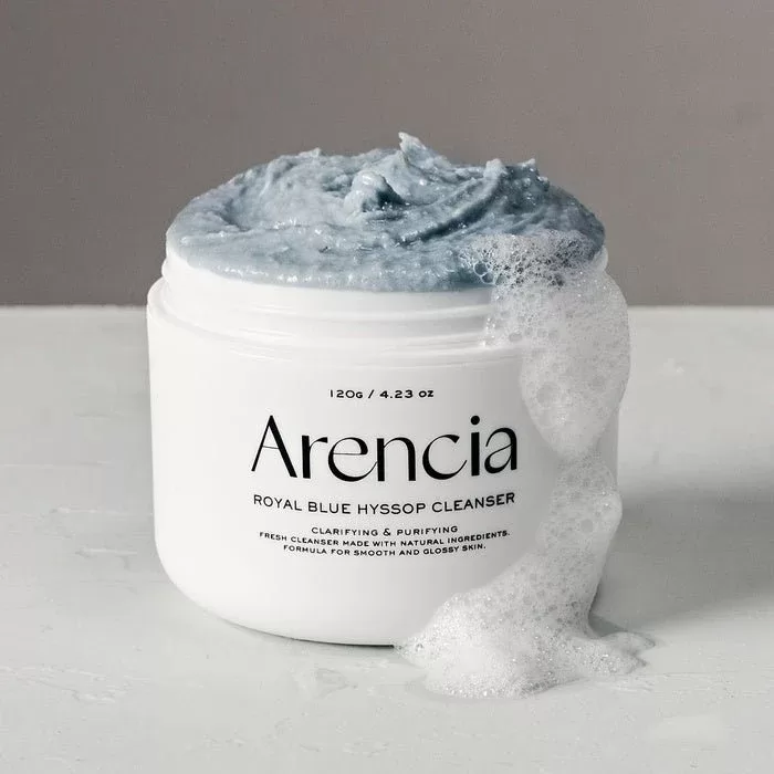 Arencia Royal Blue Hyssop Cleanser, 120 g