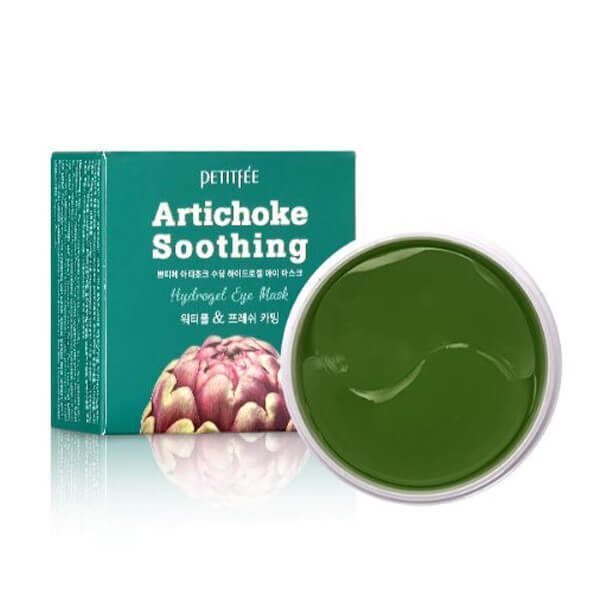 Petitfee Artichoke Soothing Hydrogel Eye Mask, 60.gab. 