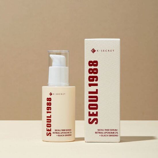 K-SECRET SEOUL 1988 Serum Retinal Liposome 2% + Black Ginseng, 30 ml