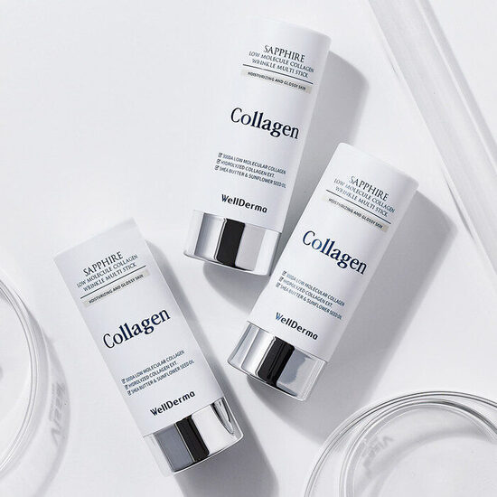 Wellderma Sapphire Low Molecule Collagen Wrinkle Multi Stick, 10 g 