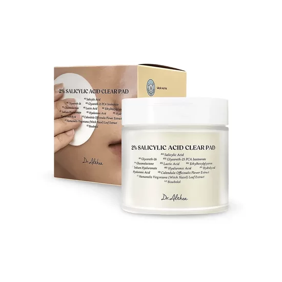 DR. ALTHEA 2% Salicylic Acid Clear Pad, 65.gab.