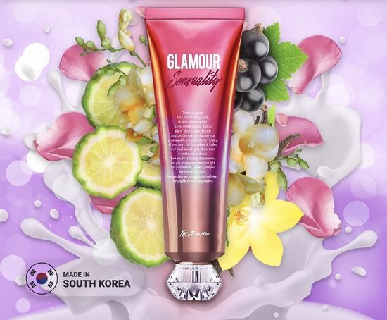 Kiss by Rosemine Fragrance Body Cream Glamour Sensuality, 140 ml 