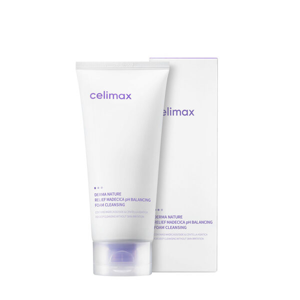 Celimax Derma Nature Relief Madecica pH Balancing Foam Cleansing, 150 ml