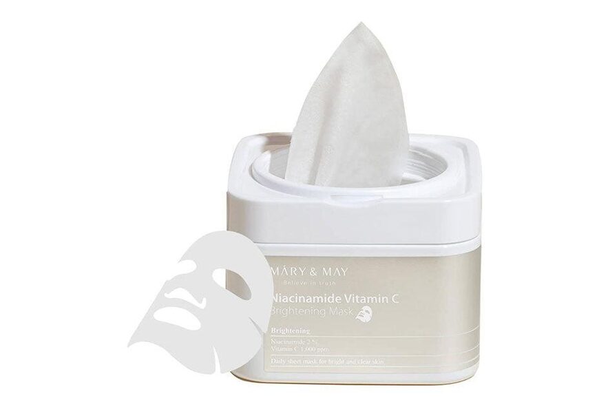 Mary&May Niacinamide Vitamin C Brightening Mask, 30 gab.