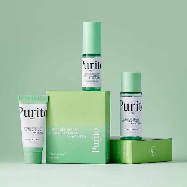 Purito Seoul Wonder Releaf Centella Mini Kit Unscented