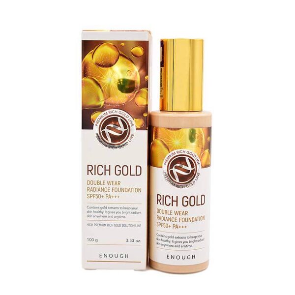 Enough Rich Gold Double Wear Radiance Foundation SPF50+ PA+++