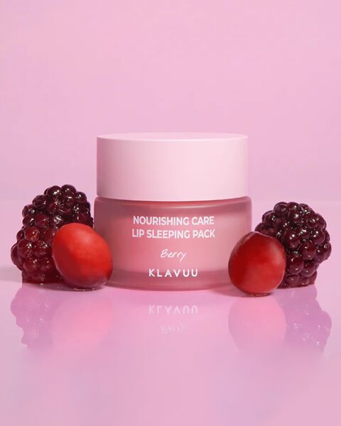 Klavuu Nourishing Care Lip Sleeping Pack, #Berry