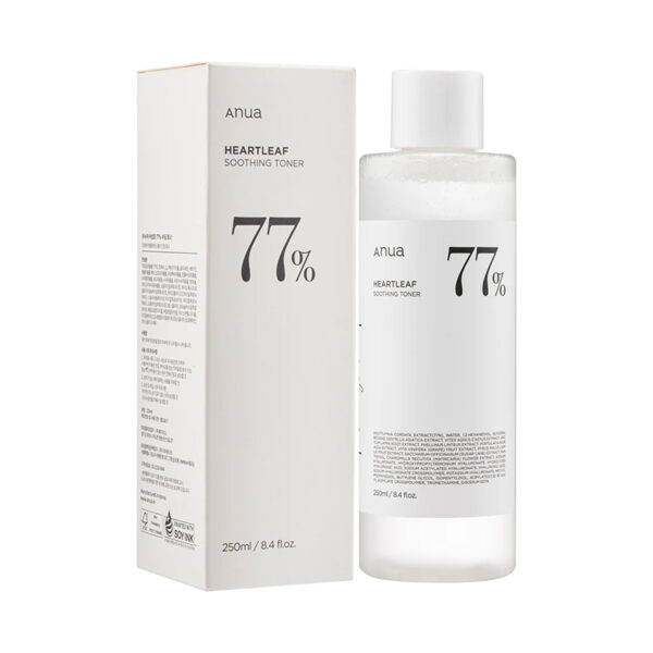 Anua Heartleaf 77% Soothing Toner, 250 ml