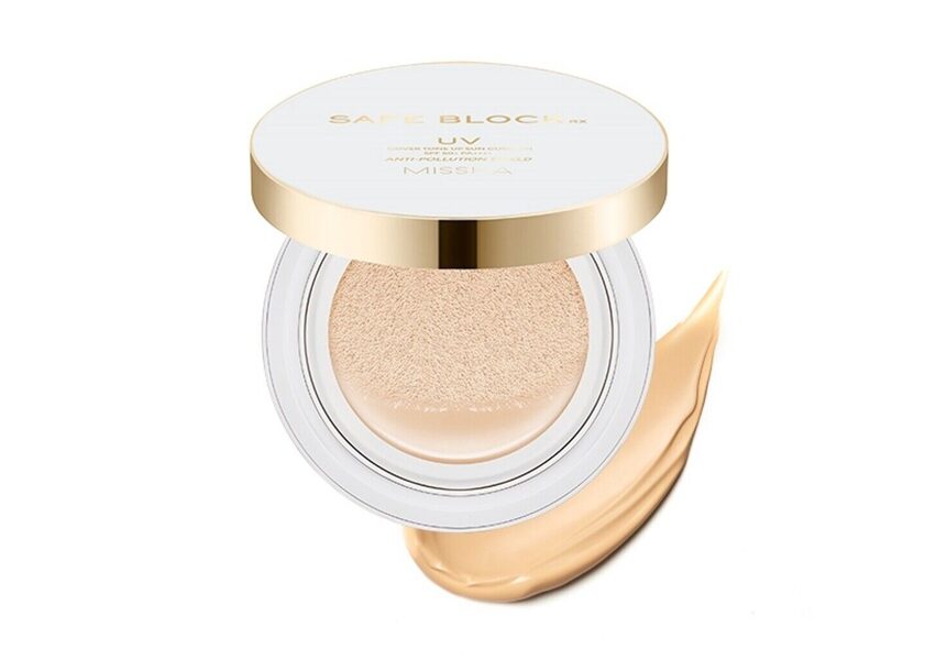 Missha Safe Block RX Cover Tone Up Sun Cushion SPF50+ PA++++ (EXP DATE: 2025/01/24)