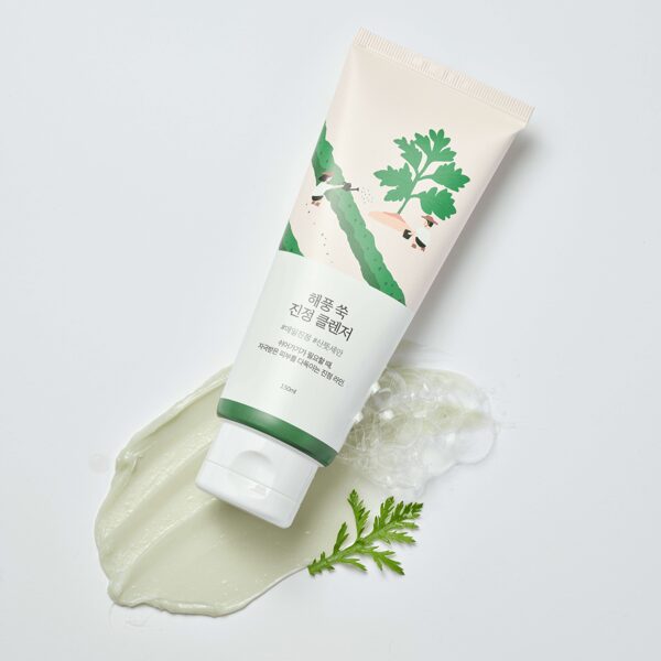 Round Lab Mugwort Calming Cleanser, 150 ml
